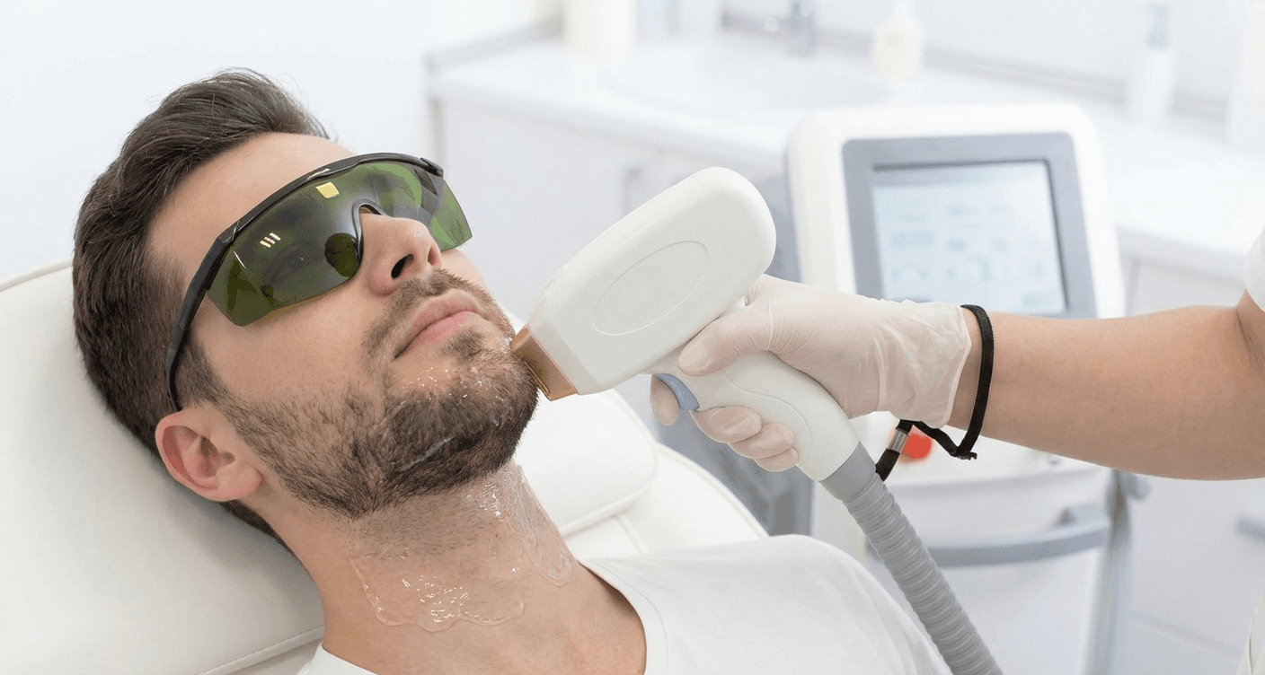 Beardline & Neckline Laser Treatment